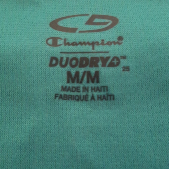 Champion Athletic DuoDry Cap Sleeve Tee NWOT - Picture 3 of 9